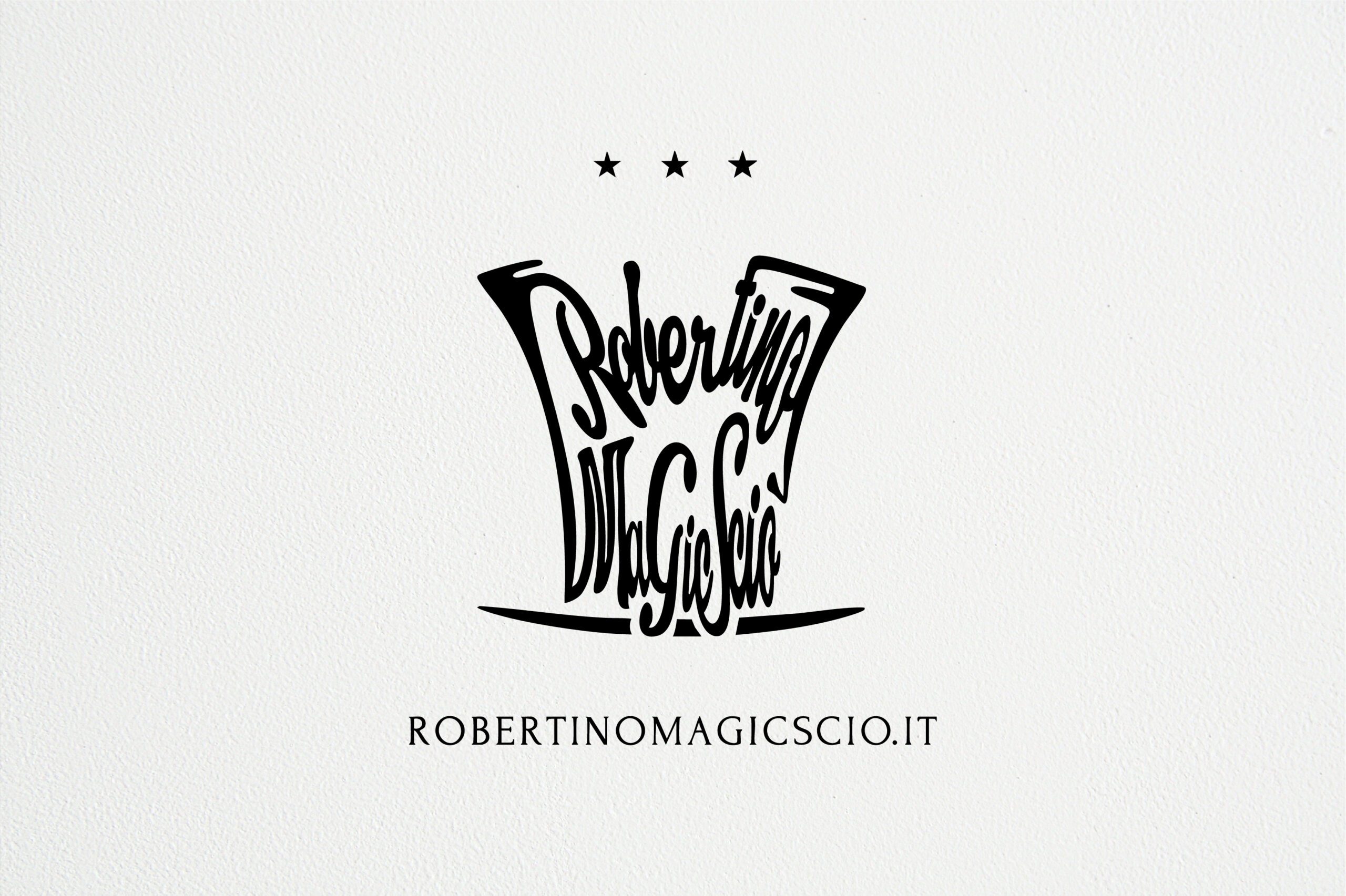 LOGO - ROBERTINO MAGIC SCIO LUCA SERGI WEB DESIGNER E GRAFICO FREELANCE