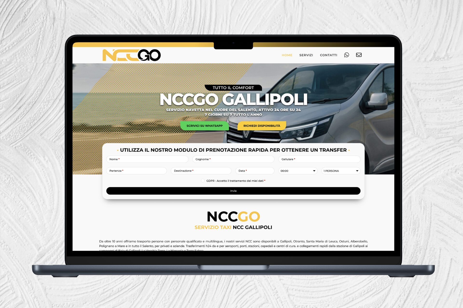 SITO - NCCGO LUCA SERGI WEB DESIGNER E GRAFICO FREELANCE